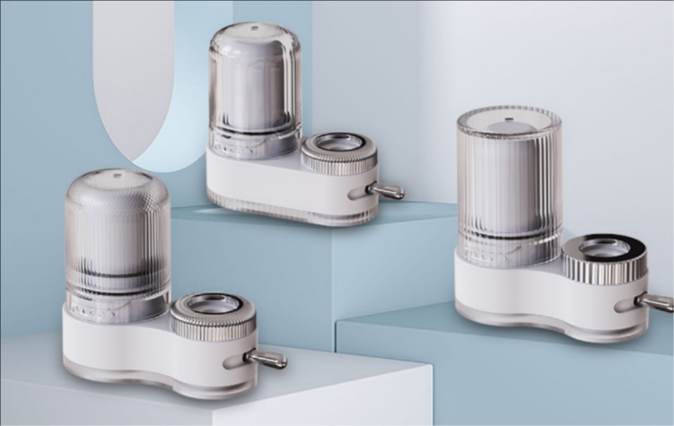 A pot of boiling pasta on a stove with clean, clear water